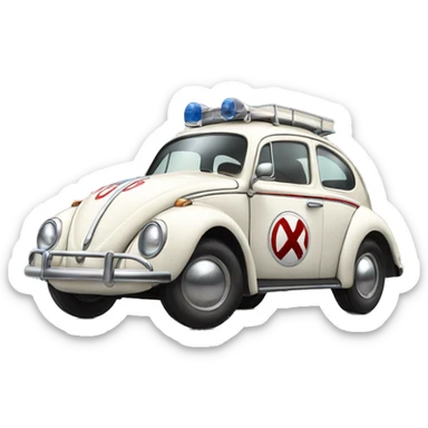 herbie the love bug sticker
