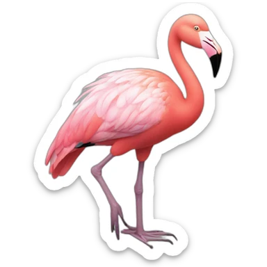 Flammant rose sticker