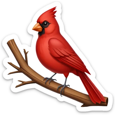 Cardinal sticker