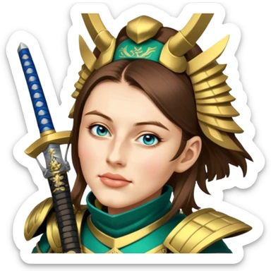 Samurai Guardian sticker