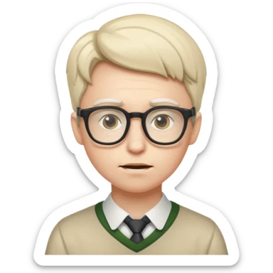 Nerd Face sticker