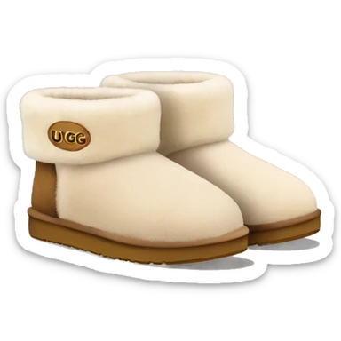 UGG slippers  sticker