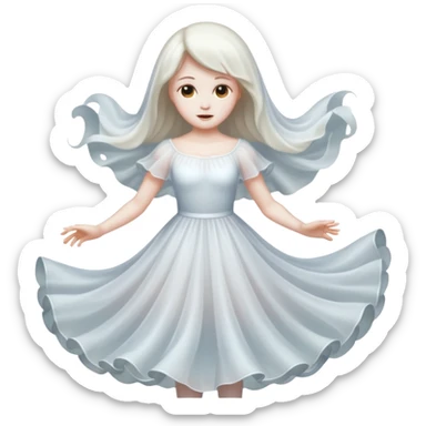 twerling ghoste sticker