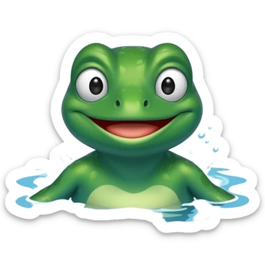 stingray pepe the frog sticker