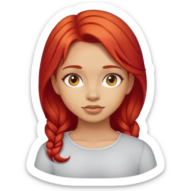 Wendy’s girl sticker