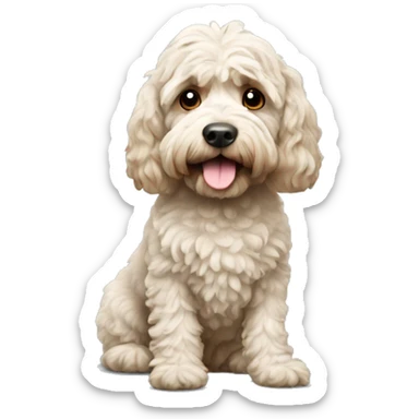 Cockapoo sticker