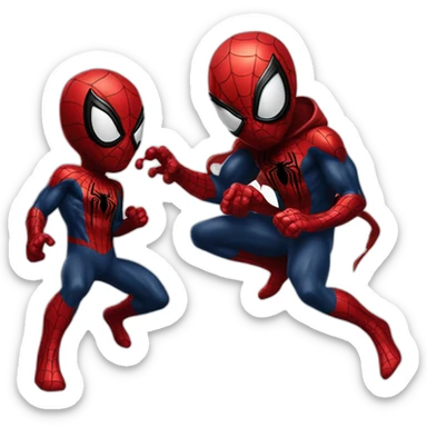 Spiderman symbiote sticker