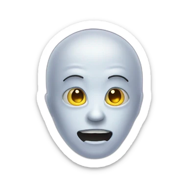 psychic-ghost sticker