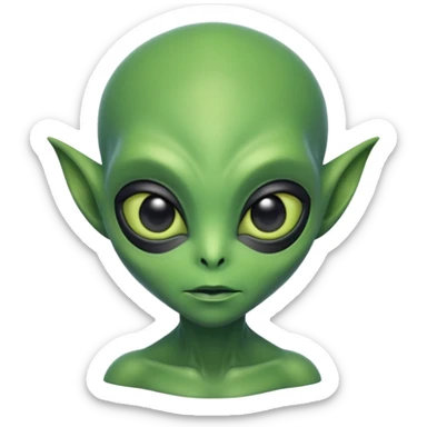 alien in guardian of the galaxy sticker