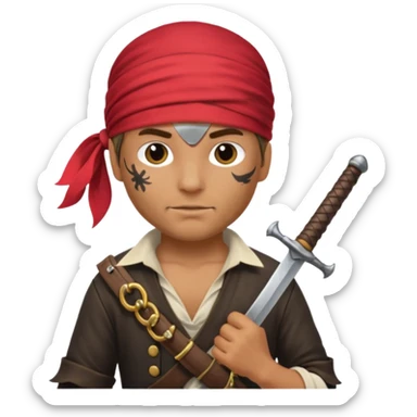 pirate of caribian sticker