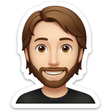 Asmongold the streamer from Twitch and YouTuber sticker