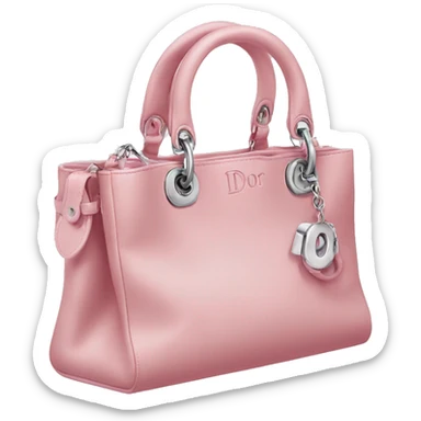 dior bag sticker