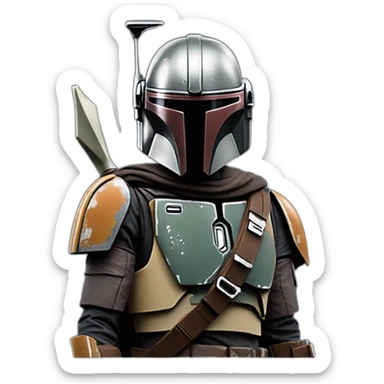 Mandalorian sticker