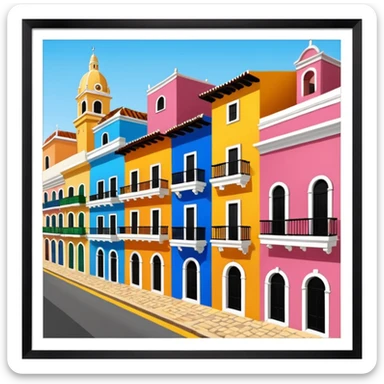 colombia cartagena sticker