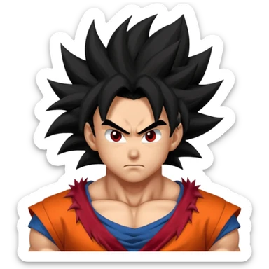 Goku super Saiyan 4 sticker