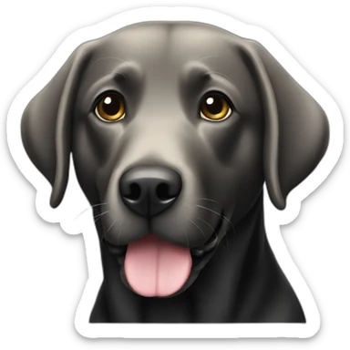 black labrador retriever sticker