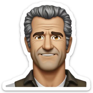 Mel Gibson sticker