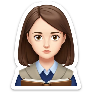 Rory Gilmore Studying sticker