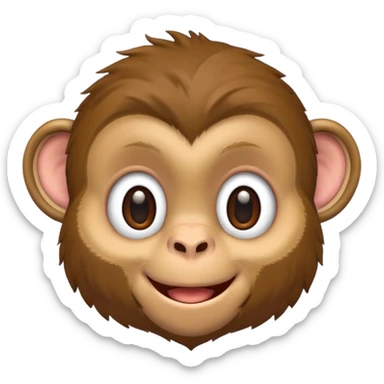 Cute monkey 🙈 sticker