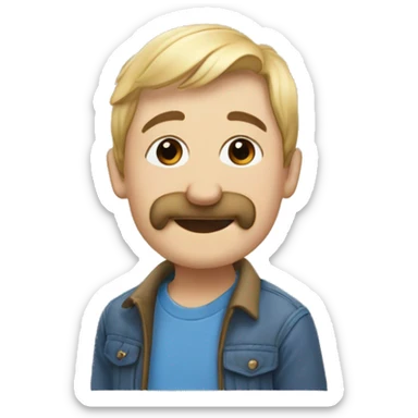 Fait un emojis écureuil a coté d’un van sticker