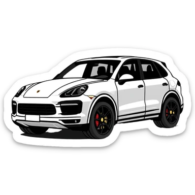 Porsche Cayenne sticker