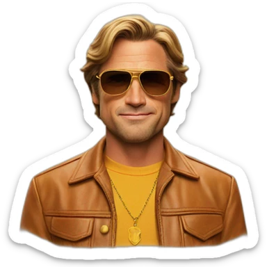 Once upon a time in hollywood sticker