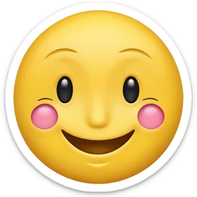 Emoji, smiley face with 1 eye closed sticker