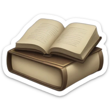 Captive book sticker