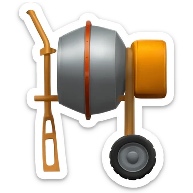 Harry Potter concrete mixer sticker