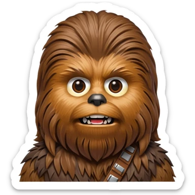 Chewbacca sticker
