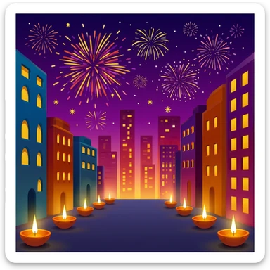 Diwali sticker