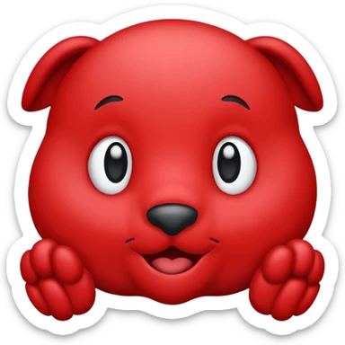 Está bien, pero un rojo un pelín más claro sticker