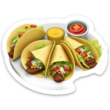 Tacos and tequila sticker