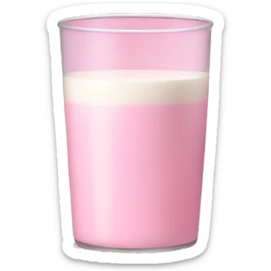 Pink milk  sticker