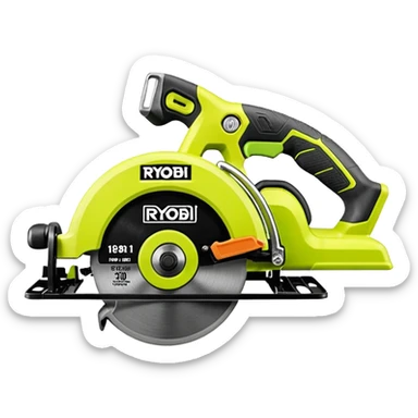 RYOBI ONE+ HP 18V Brushless Cordless 7-1/4 in. Circular Saw (Tool Only) PBLCS300B emoji style  sticker