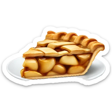 apple pie sticker