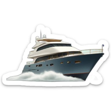 Yacht sticker
