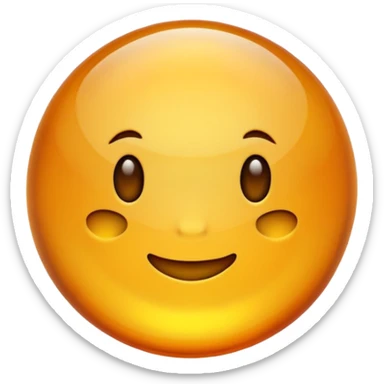 amber sphere sticker