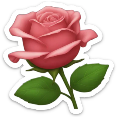 rose bud sticker