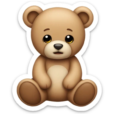 Teddy sticker