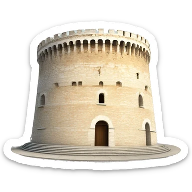 Thessaloniki white tower sticker