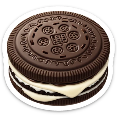i want to create a emoji of one Oreo sticker