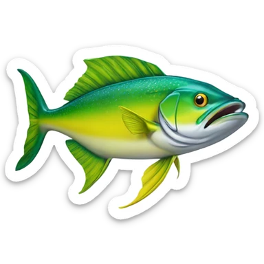 Mahi-mahi sticker