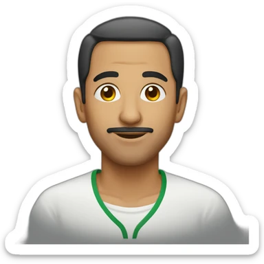 Algerian man  sticker