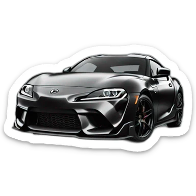 Supra ninja black  sticker