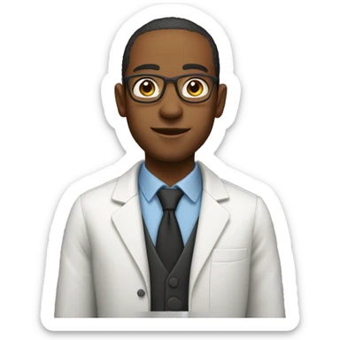 young professor sticker