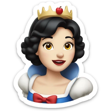 disneys  snow white  sticker