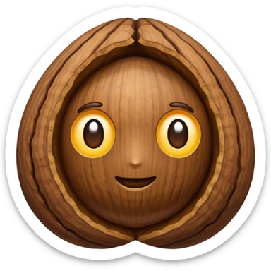 walnut sticker