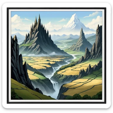 lord of the rings sticker