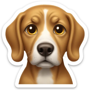 a dog named tony  sticker